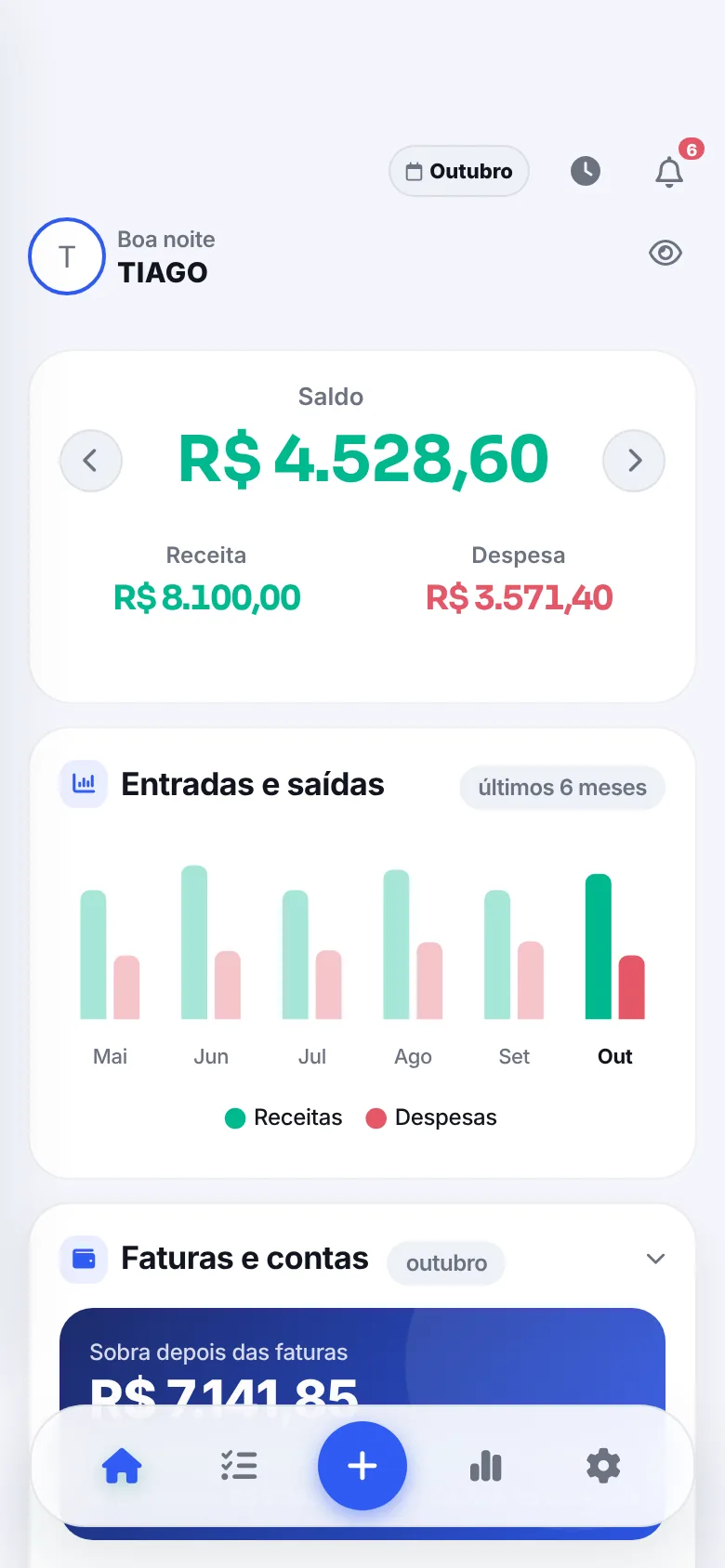 FinMoney no celular